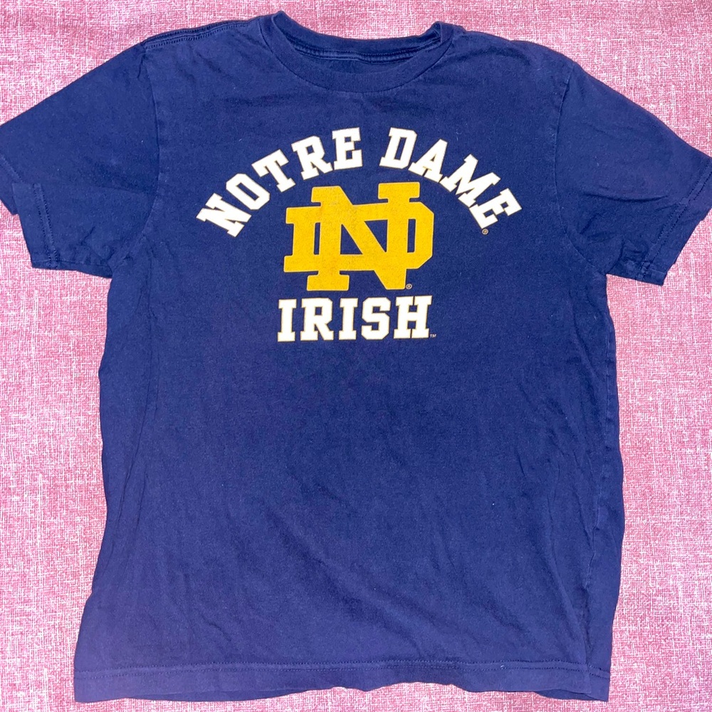 Notre Dame - Kids Size Graphic Logo Tee
